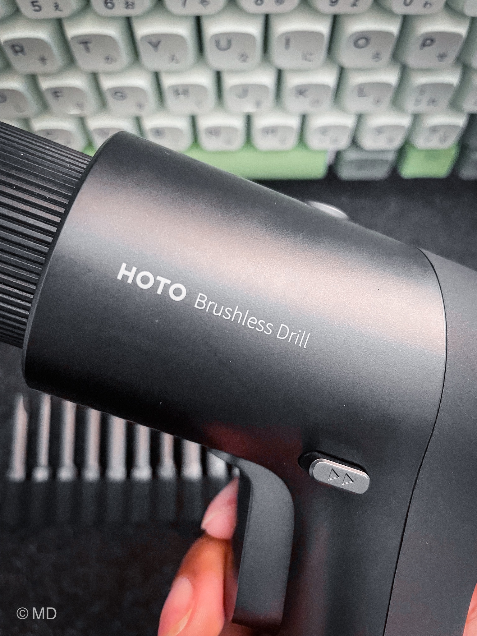 12V Cordless Brushless Drill by HOTO