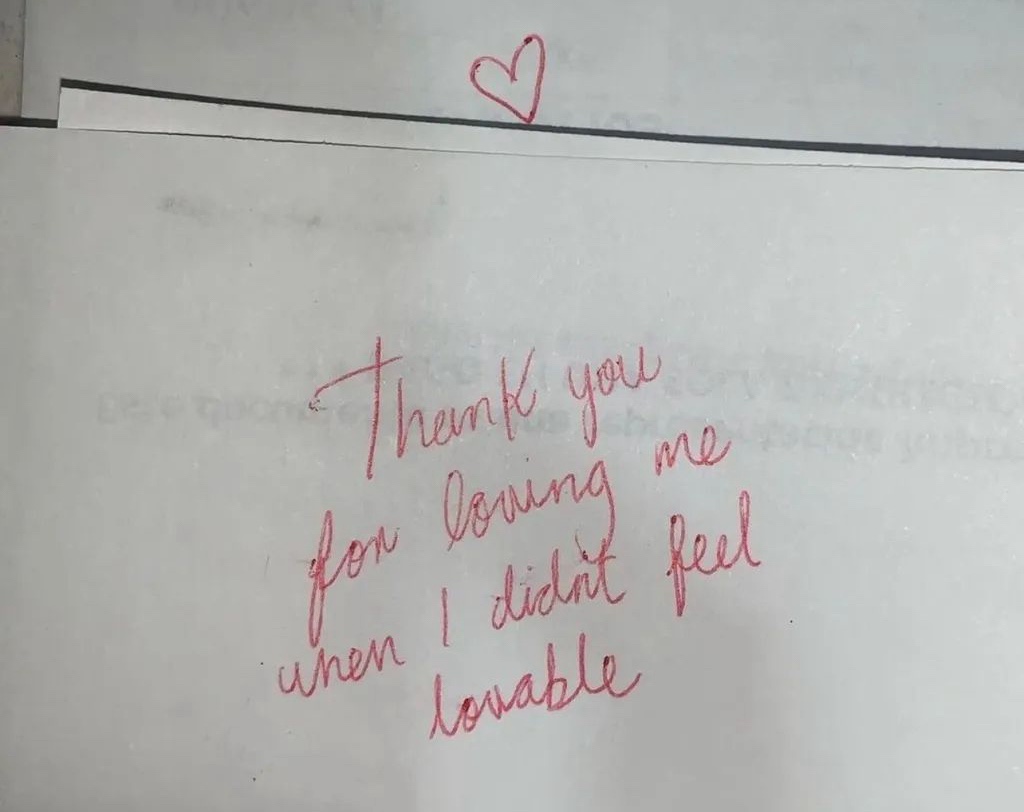 On the days I don’t like myself