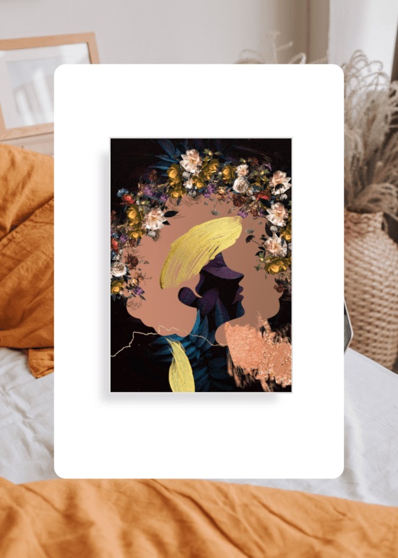 Behind My New Art Print “The Crown”