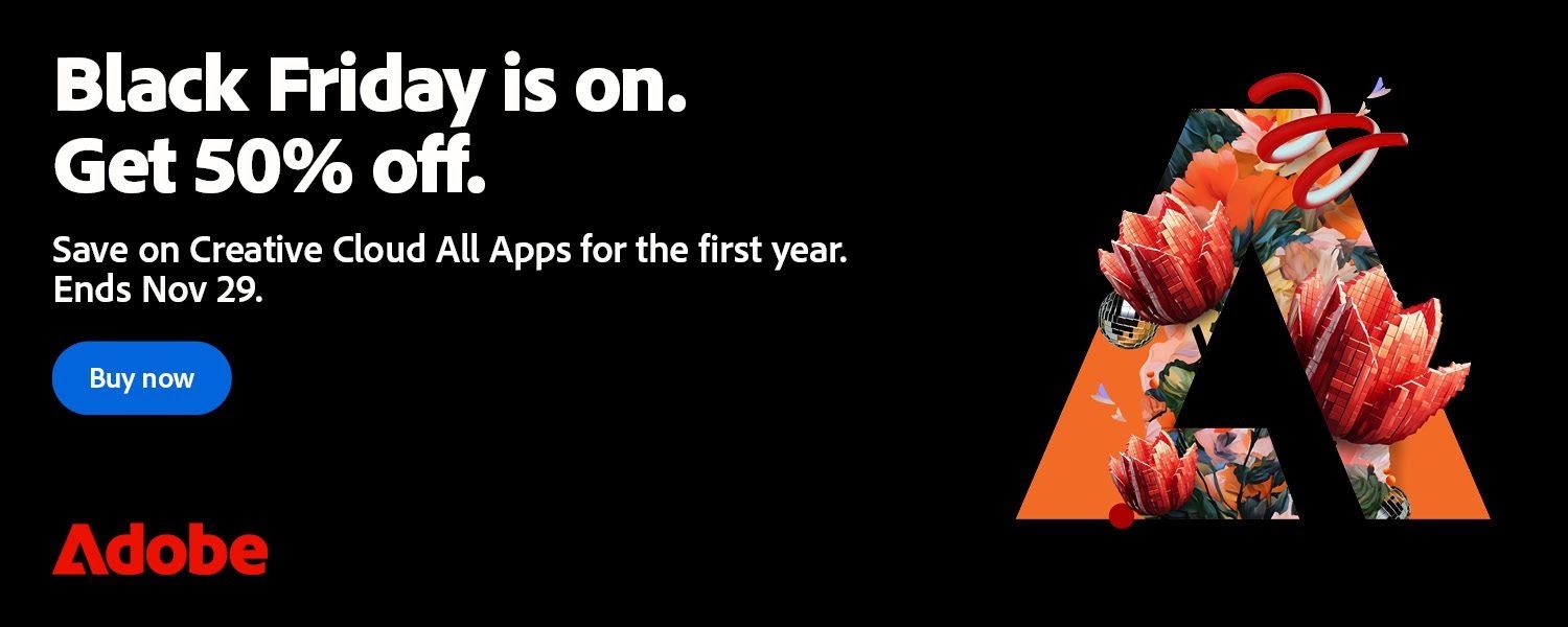 Black Friday with Adobe and Deals beyond the sale