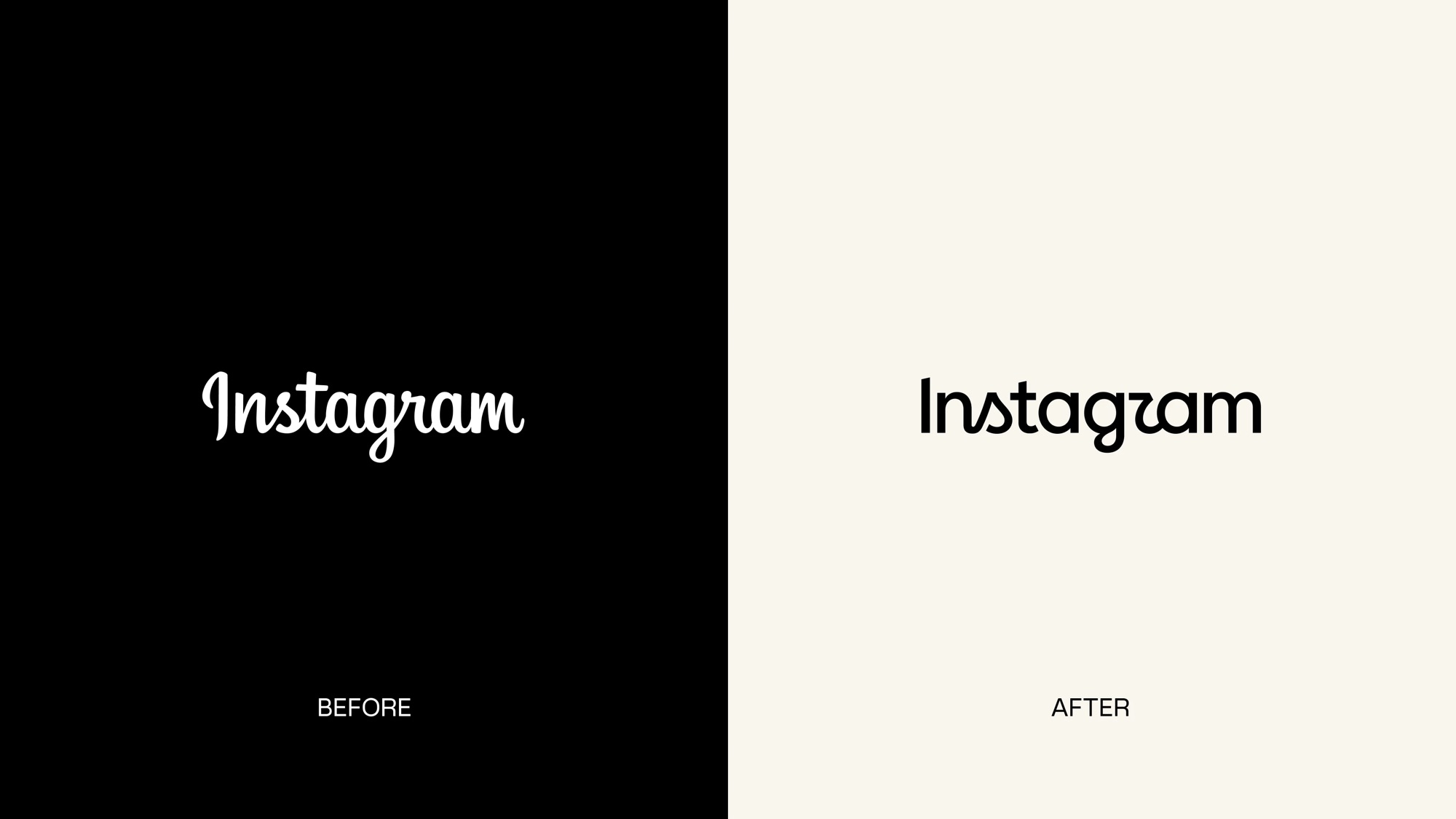 New Instagram Brandmark and Brand System. Is it better or worse?